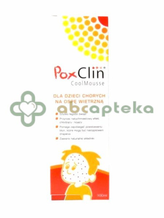 PoxClin pianka na ospę wietrzną 100 ml